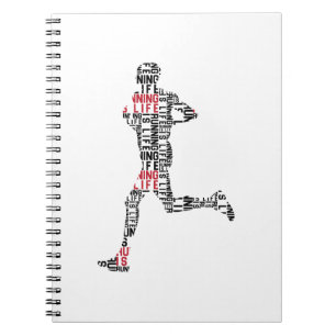 Running is Life (Male) Notebook