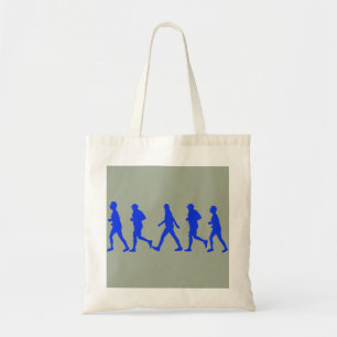 Running Jogging Work Out Tote Bag