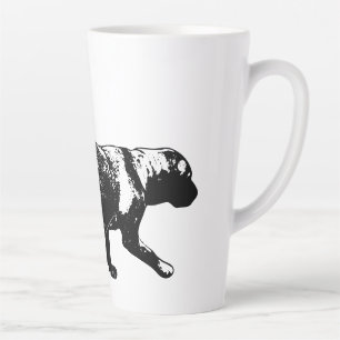 Running Labrador Retriever Ink Art Mug