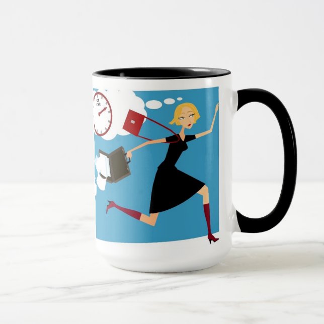Running Late Mug (Right)