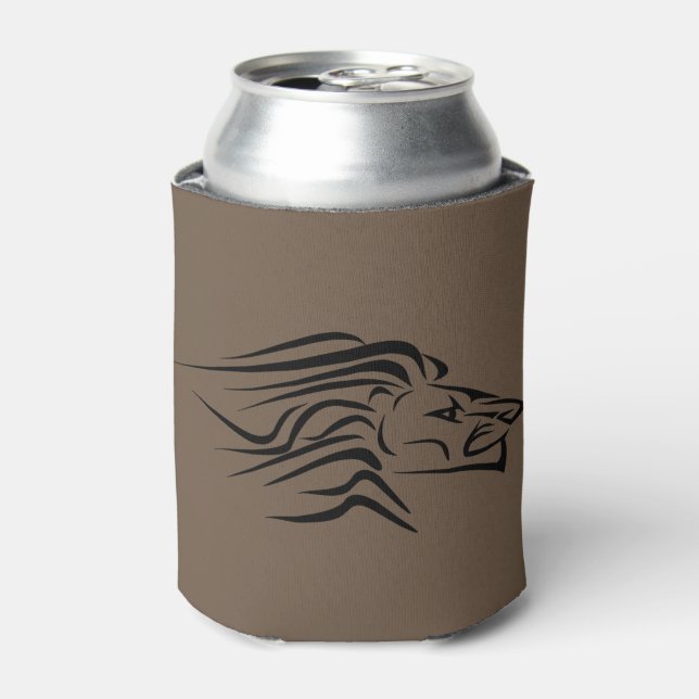 Running Lion Can Cooler - Choose Colours (Can Front)