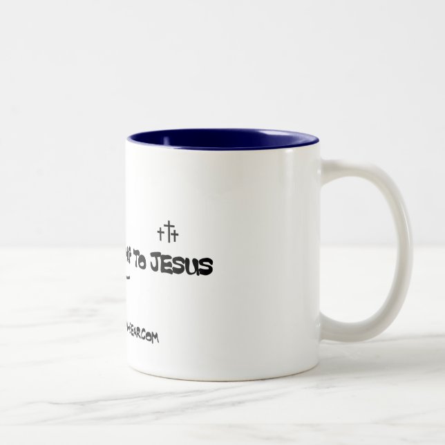 Running Man Gear Mug (Running To Jesus) (Right)