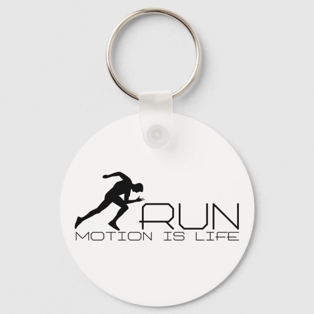 Running man keychain (Front)