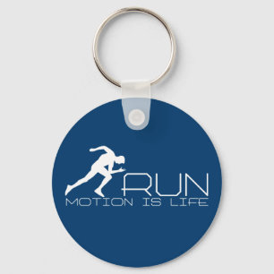 Running man keychain