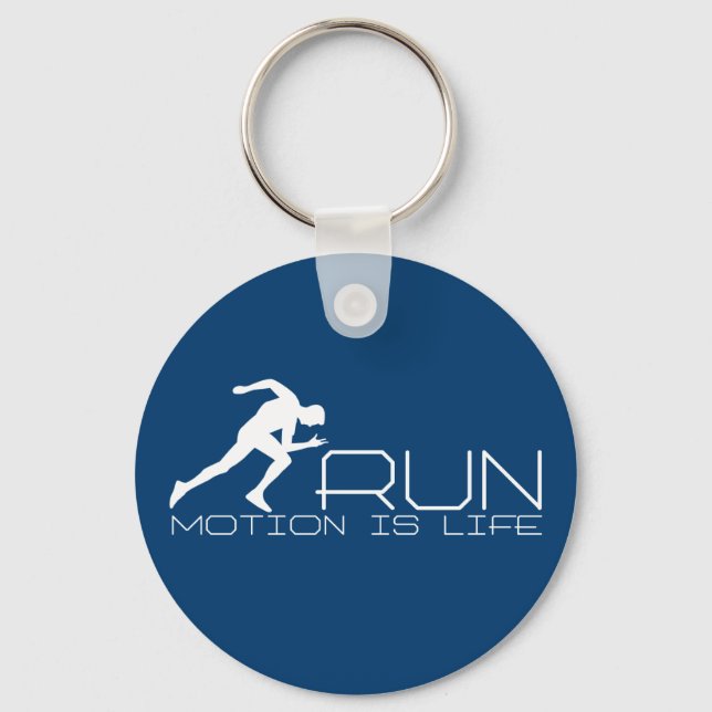Running man keychain (Front)