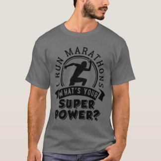 Running Marathons Funny Runner Quotes boy T-Shirt