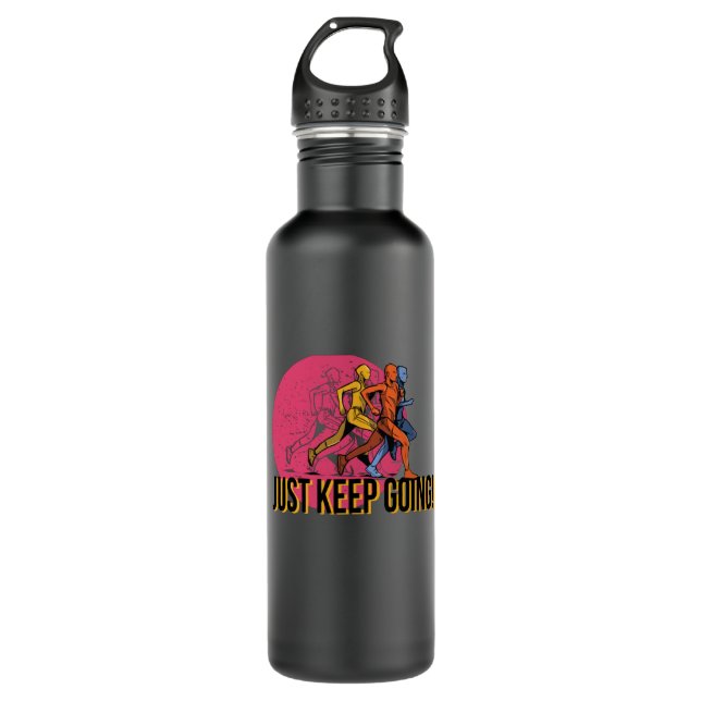 Running Men 710 Ml Water Bottle (Front)