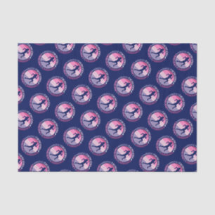 Running Mindset - Girly Runner Endurance Quote Tissue Paper