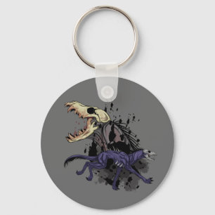 Running Monster Keychain
