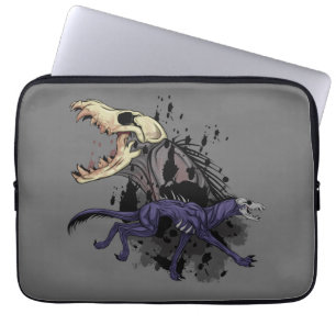 Running Monster Laptop Sleeve