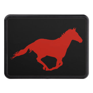 Running Mustang Hot Hitch Trailer Hitch Cover