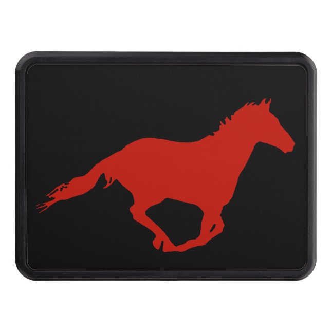 Running Mustang Hot Hitch Trailer Hitch Cover (Front)