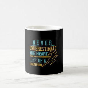 Running - Never underestimate champion Coffee Mug