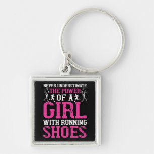 Running - Never underestimate champion Keychain