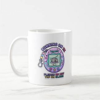 Running On 1 Percent Please Do Not Tap On Glass Re Coffee Mug