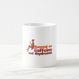 Running on Caffeine and Drydreame Coffee Mug