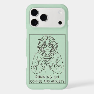 Running On Coffee And Anxiety Funny Mental Health 
