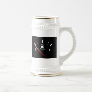 Running on Empty Beer Stein