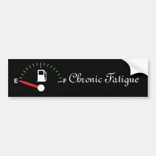 Running on Empty Bumper Sticker