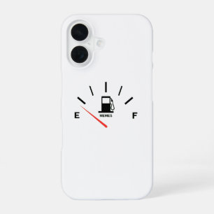 Running on Empty Memes T-Shirt iPhone 16 Case