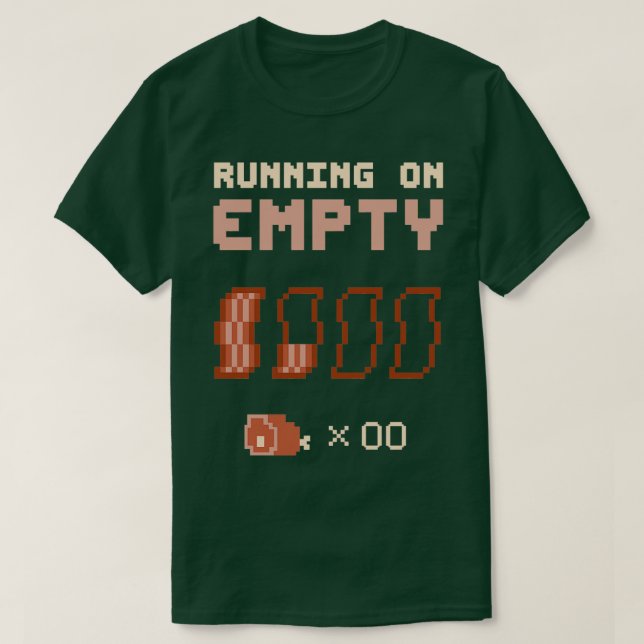 Running On Empty T-Shirt (Design Front)