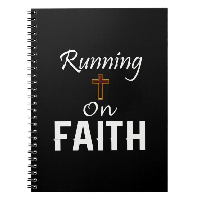 Running on Faith Runner Notebook (Front)