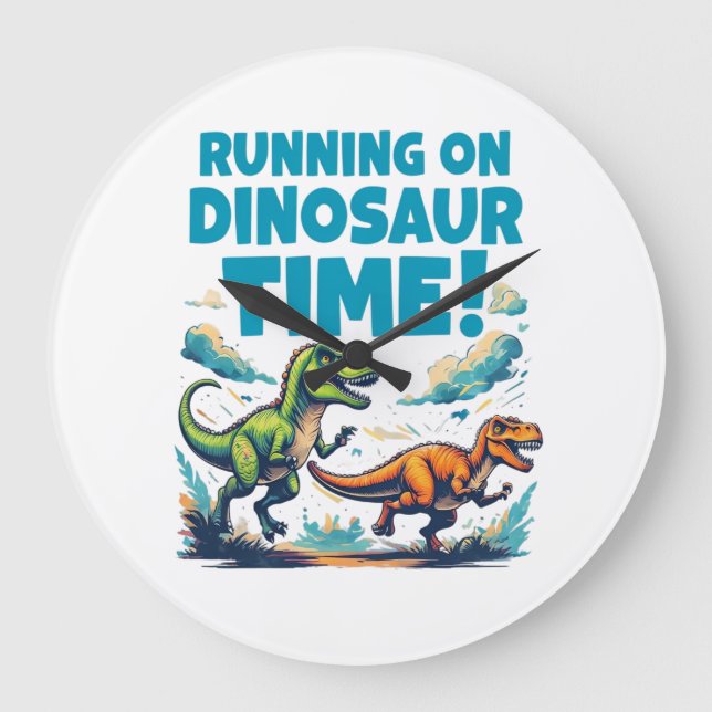 Running On Large Clock (Front)