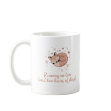 Running on Love – New Mom Mug, Cute Gift