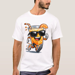 Running Orange Juice T-Shirt