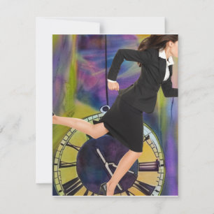 Running Out of Time Card