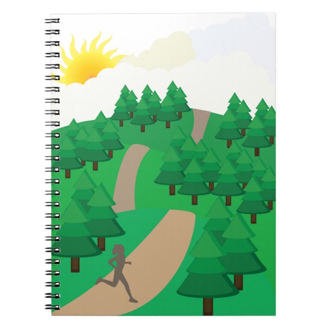 Running Outdoors Notebook (Front)