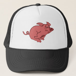 running pig running pig trucker hat