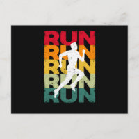 Running Retro Vintage Running Funny Jogging Runner