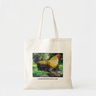 Running Rooster Tote Bag