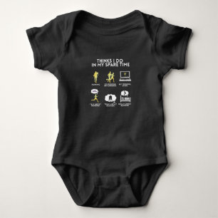 Running Run Runner Marathon funny gift gift idea Baby Bodysuit