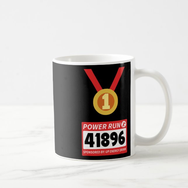 Running Runner Half Marathon Halloween Costume 1  Coffee Mug (Right)