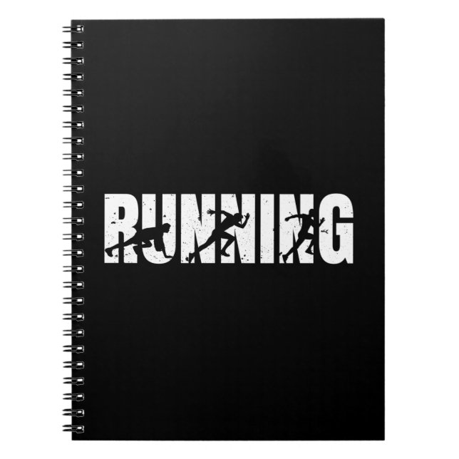 Running| Runner| Marathon Notebook (Front)