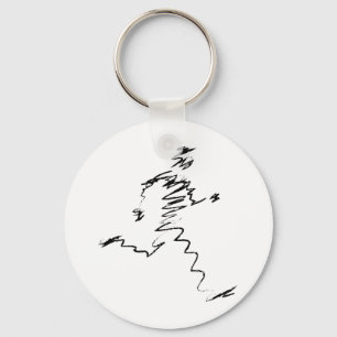 Running, Runners, Triathletes Keychain