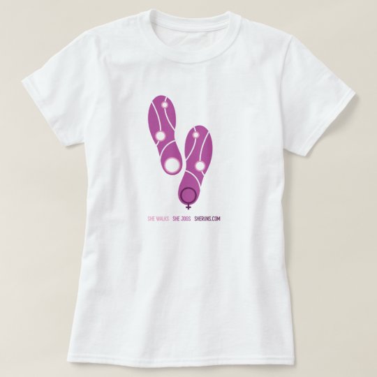 Running Shoe Print Tee