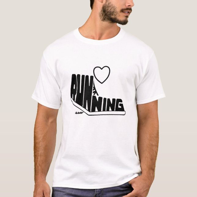 RUNNING SILHOUETTE T-Shirt (Front)