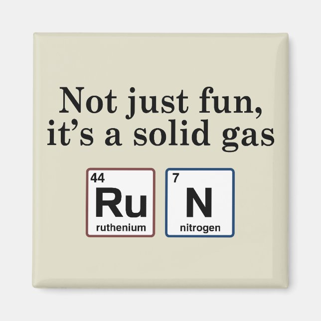 Running Solid Gas Elements Magnet (Front)