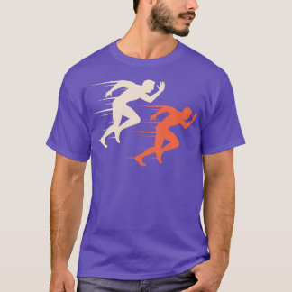 Running Sport Marathon Fitness Gift Jogging T-Shirt