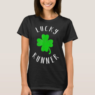 Running - St Patricks Day Running Shirt - Vintag L