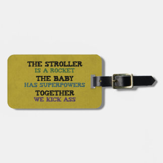 Running Stroller Luggage Tag