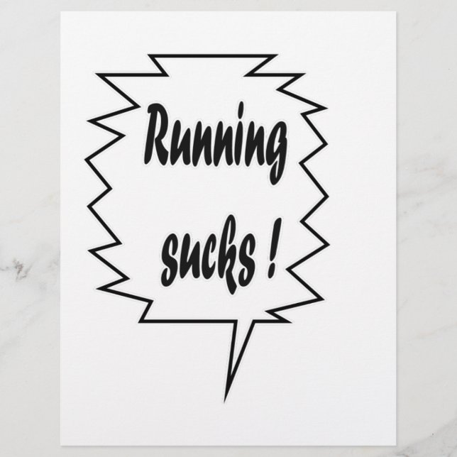 Running Sucks (Front)