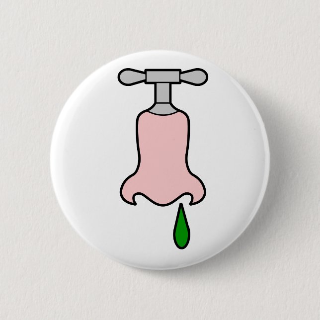 running tap 2 inch round button (Front)