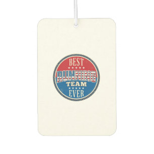 Running Team Patriotic Vintage Badge Design_1 Air Freshener