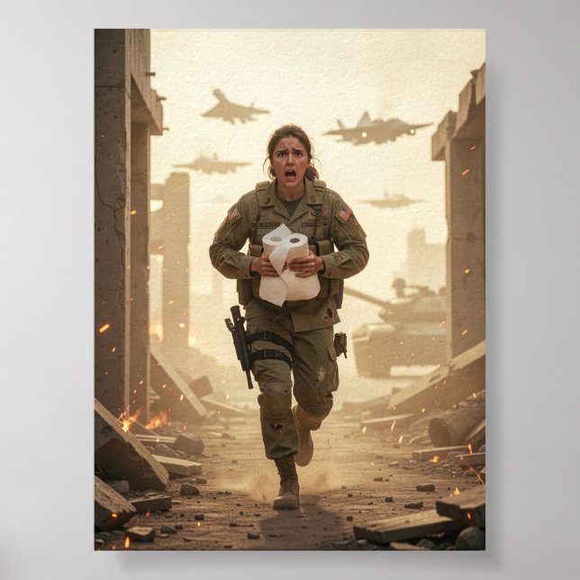 Running Through Ruin and Resolve Poster (Front)