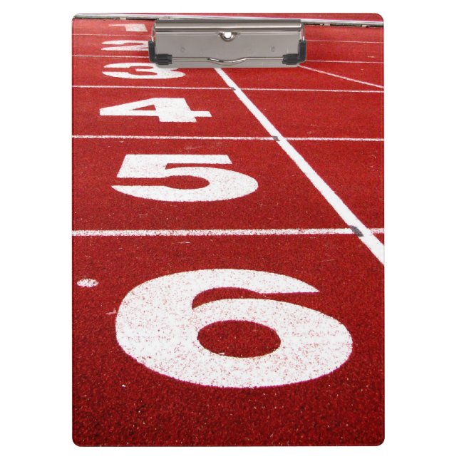 Running Track Clipboard (Front)