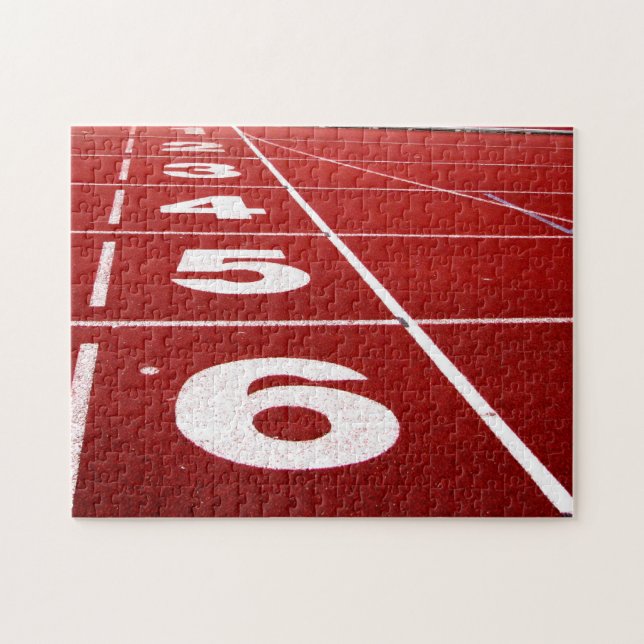 Running Track Jigsaw Puzzle (Horizontal)